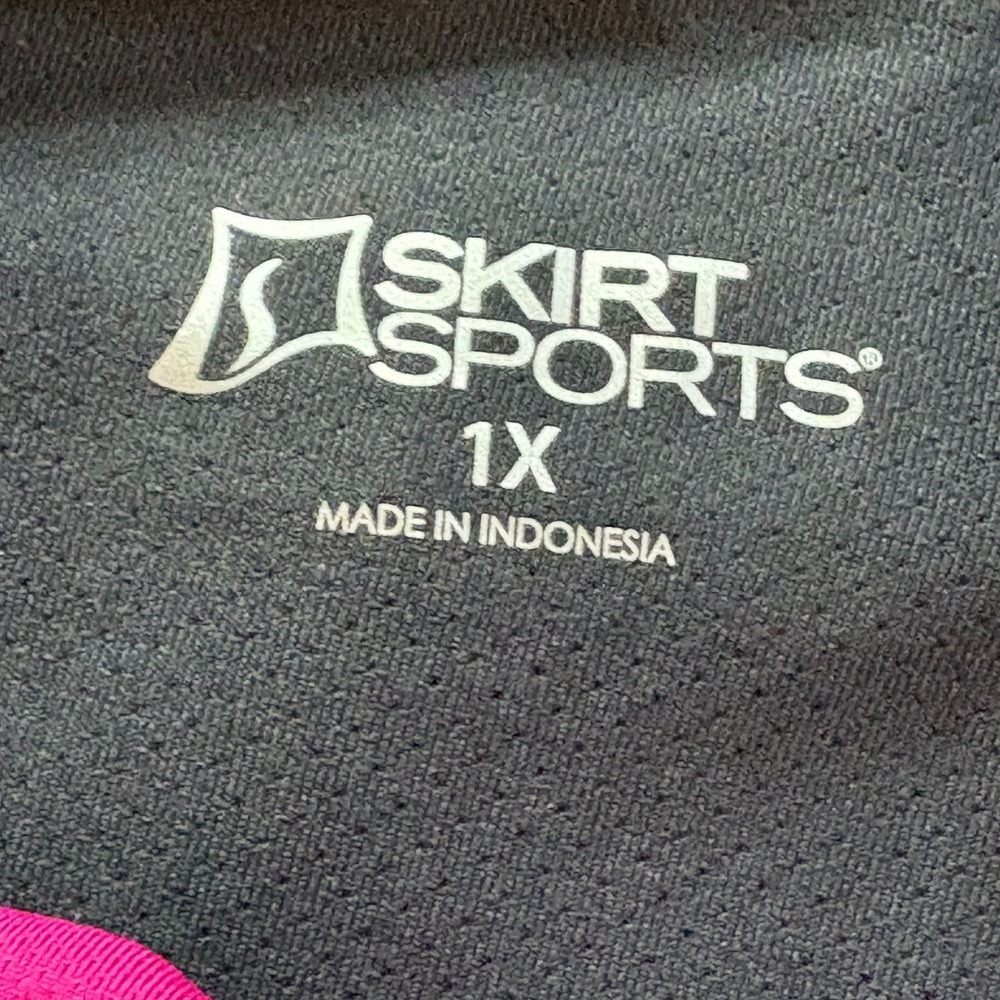 New! Skirt Sports Lotta Breeze Capri Skirt Women 1X Black Activewear Running - Picture 5 of 15